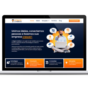 Criação de site para aumentar a credibilidade da empresa (Plano Essencial)